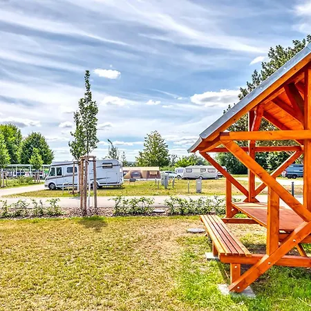 Stroamcamp Schwedt Appartement Buitenkant foto